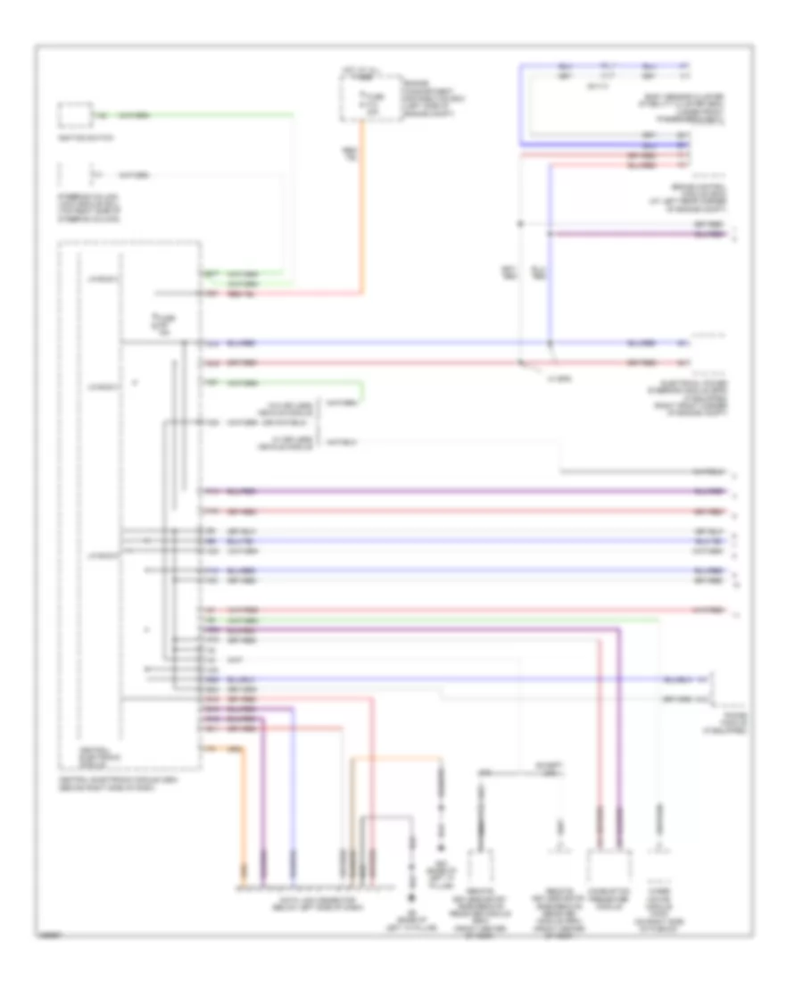 Computer Data Lines Wiring Diagram 1 of 3 for Volvo C30 R Design 2011