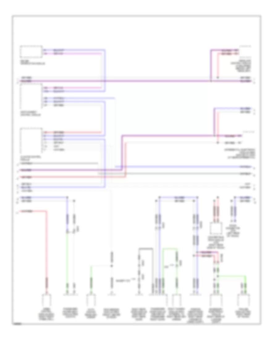 Computer Data Lines Wiring Diagram 2 of 3 for Volvo C30 R Design 2011