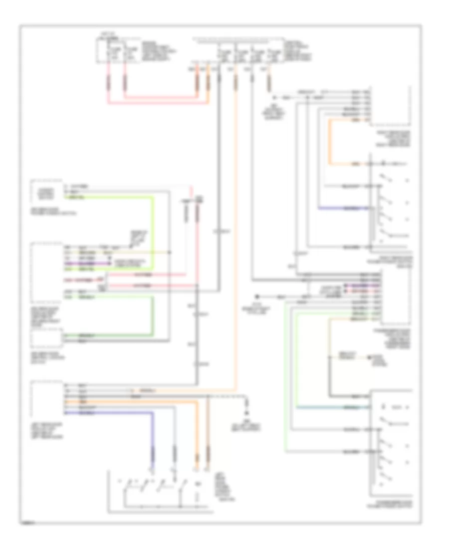 Power Windows Wiring Diagram for Volvo C30 R Design 2011