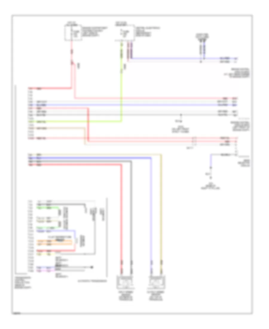Transmission Wiring Diagram for Volvo C30 R Design 2011