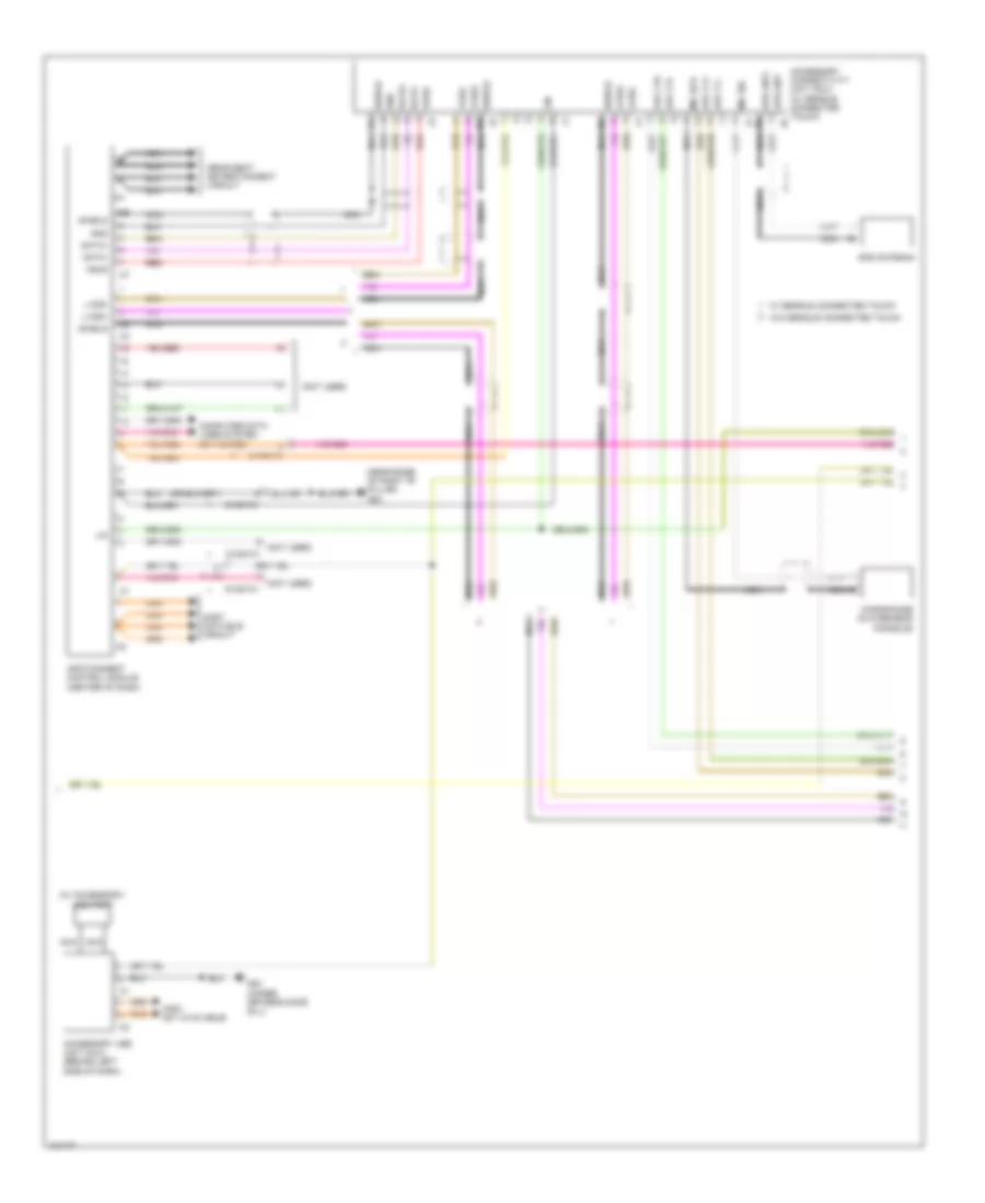 Radio Wiring Diagram Premium 2 of 3 for Volvo S80 T6 2014