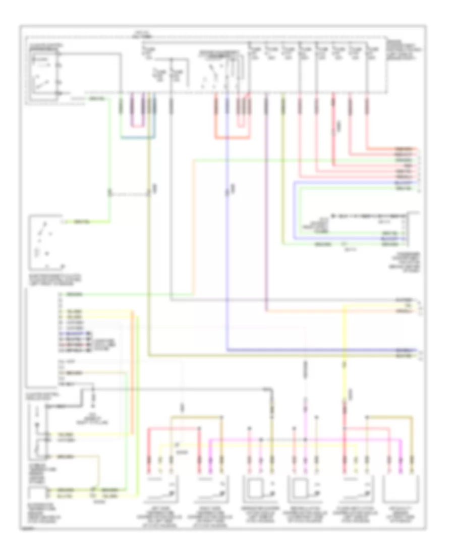 Automatic A C Wiring Diagram 1 of 2 for Volvo C30 T 5 2011