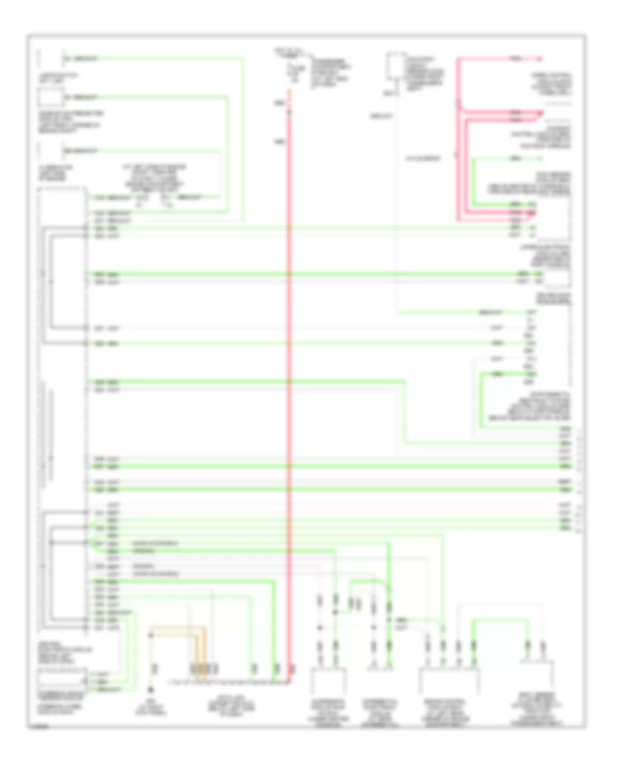 Computer Data Lines Wiring Diagram Early Production 1 of 2 for Volvo XC90 T 6 2005