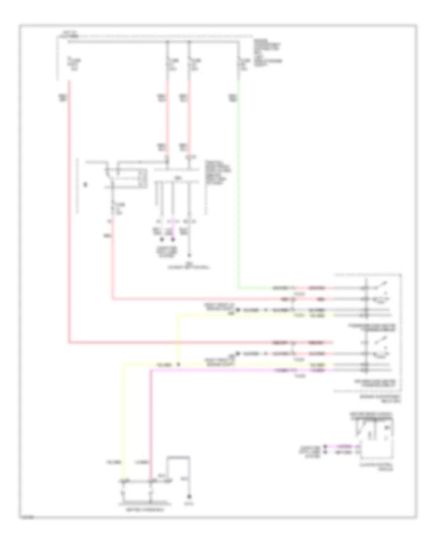 Heated Windshield Wiring Diagram for Volvo XC60 3.2 2014