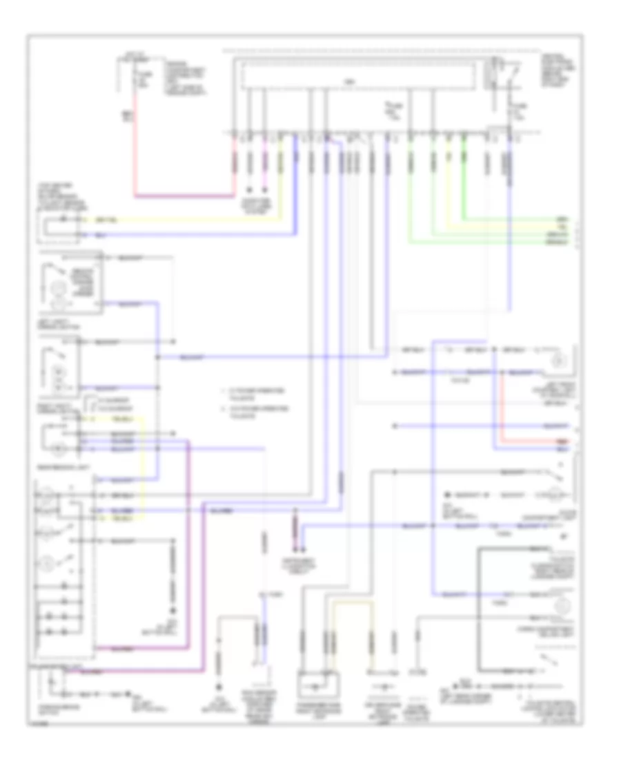 Courtesy Lamps Wiring Diagram 1 of 2 for Volvo XC60 3 2 2014