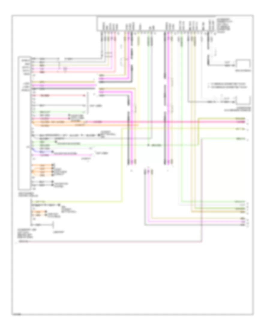 Radio Wiring Diagram, Premium (2 of 3) for Volvo XC60 3.2 2014