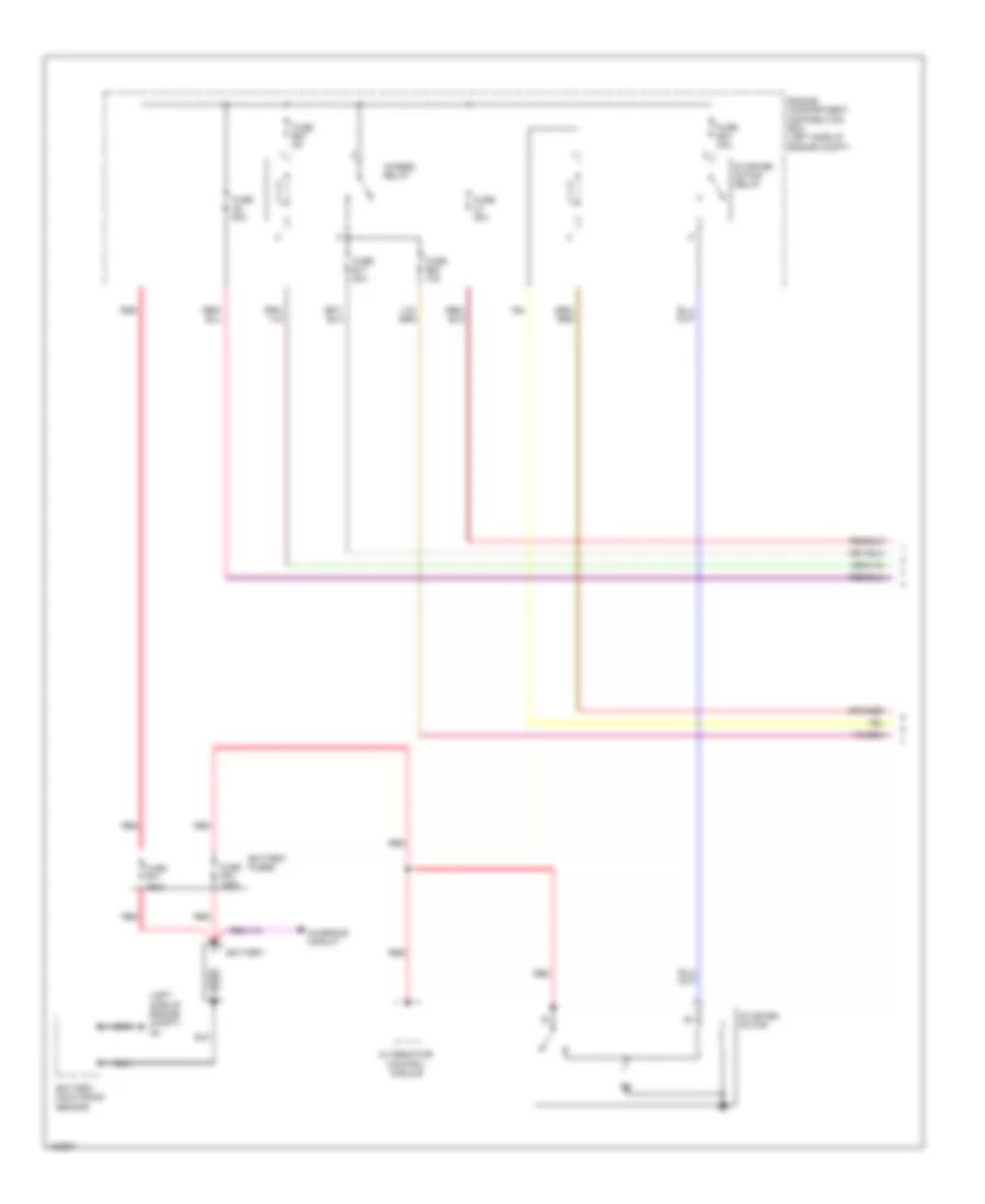Starting Wiring Diagram (1 of 2) for Volvo XC60 3.2 2014