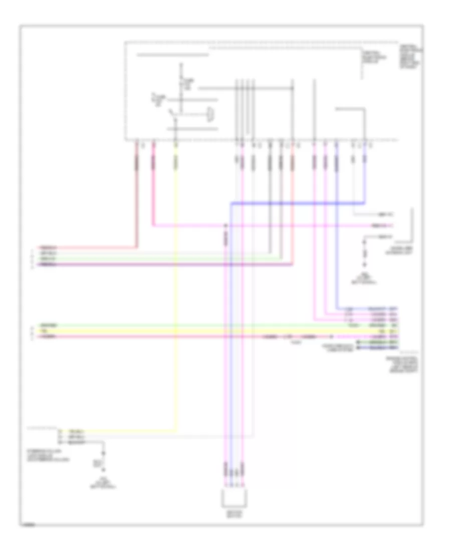 Starting Wiring Diagram 2 of 2 for Volvo XC60 3 2 2014