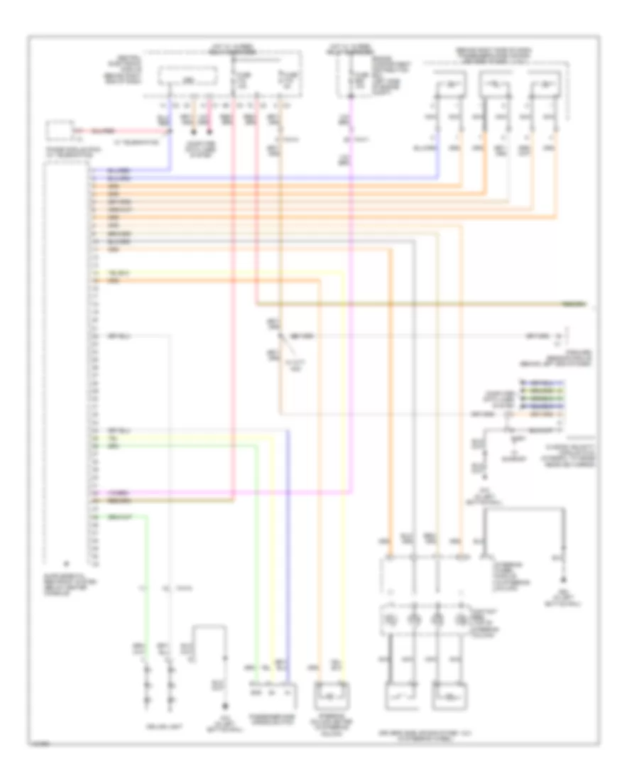 Supplemental Restraints Wiring Diagram 1 of 3 for Volvo XC60 3 2 2014