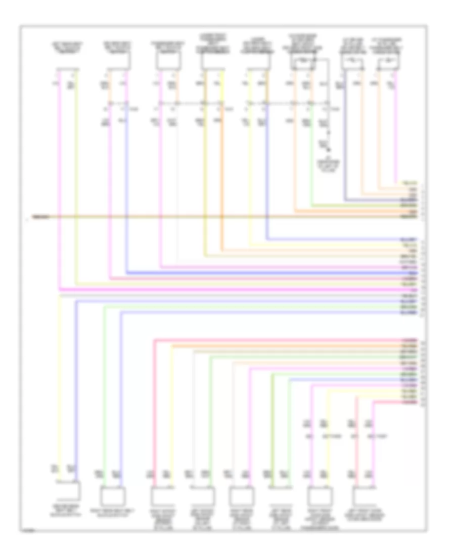 Supplemental Restraints Wiring Diagram (2 of 3) for Volvo XC60 3.2 2014