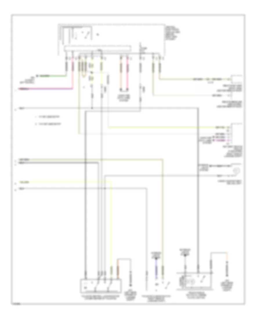 TrunkTailgate Release Wiring Diagram, with Power Tailgate (2 of 2) for Volvo XC60 3.2 2014