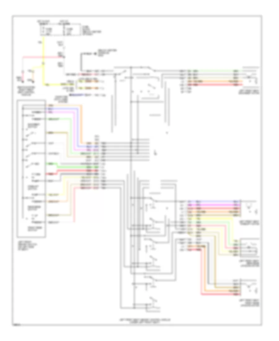 Memory Seat Wiring Diagram for Volvo 740 Turbo 1992