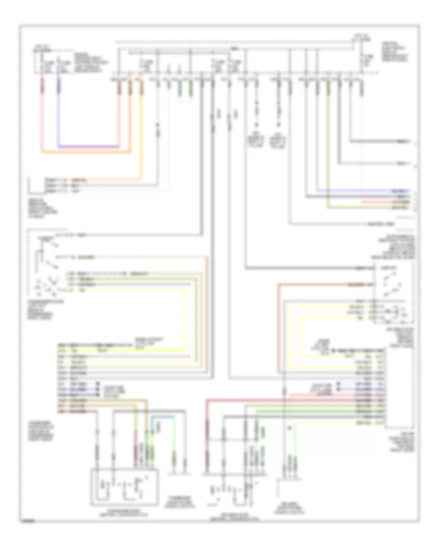 Central Locking Wiring Diagram 1 of 2 for Volvo C70 T 5 2011
