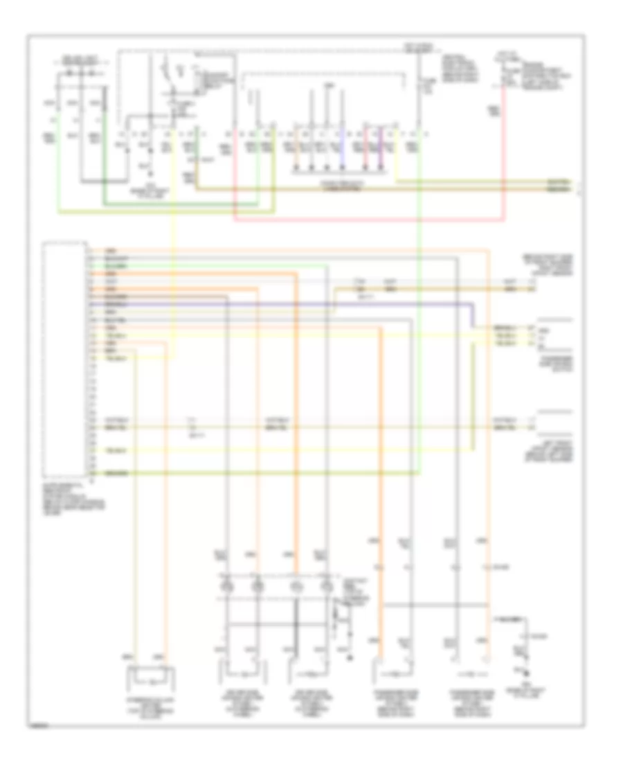 Supplemental Restraints Wiring Diagram 1 of 3 for Volvo C70 T 5 2011