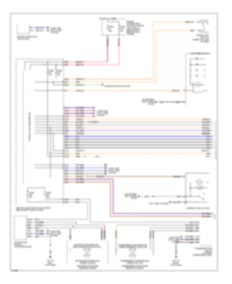 Exterior Lamps Wiring Diagram (1 of 3) for Volvo C70 T-5 2006