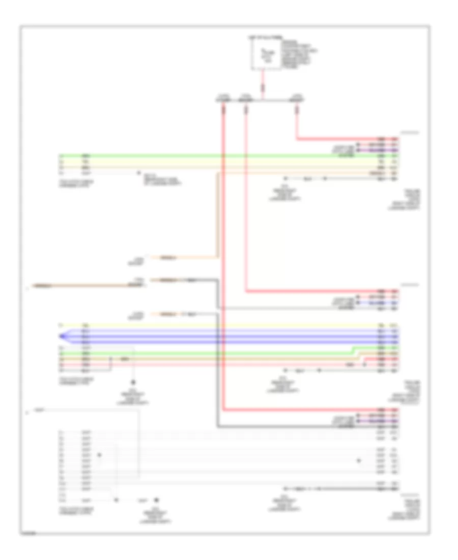 Exterior Lamps Wiring Diagram 3 of 3 for Volvo C70 T 5 2006