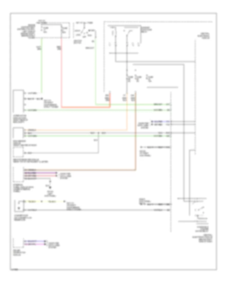 Front Wiper Washer Wiring Diagram for Volvo C70 T 5 2006