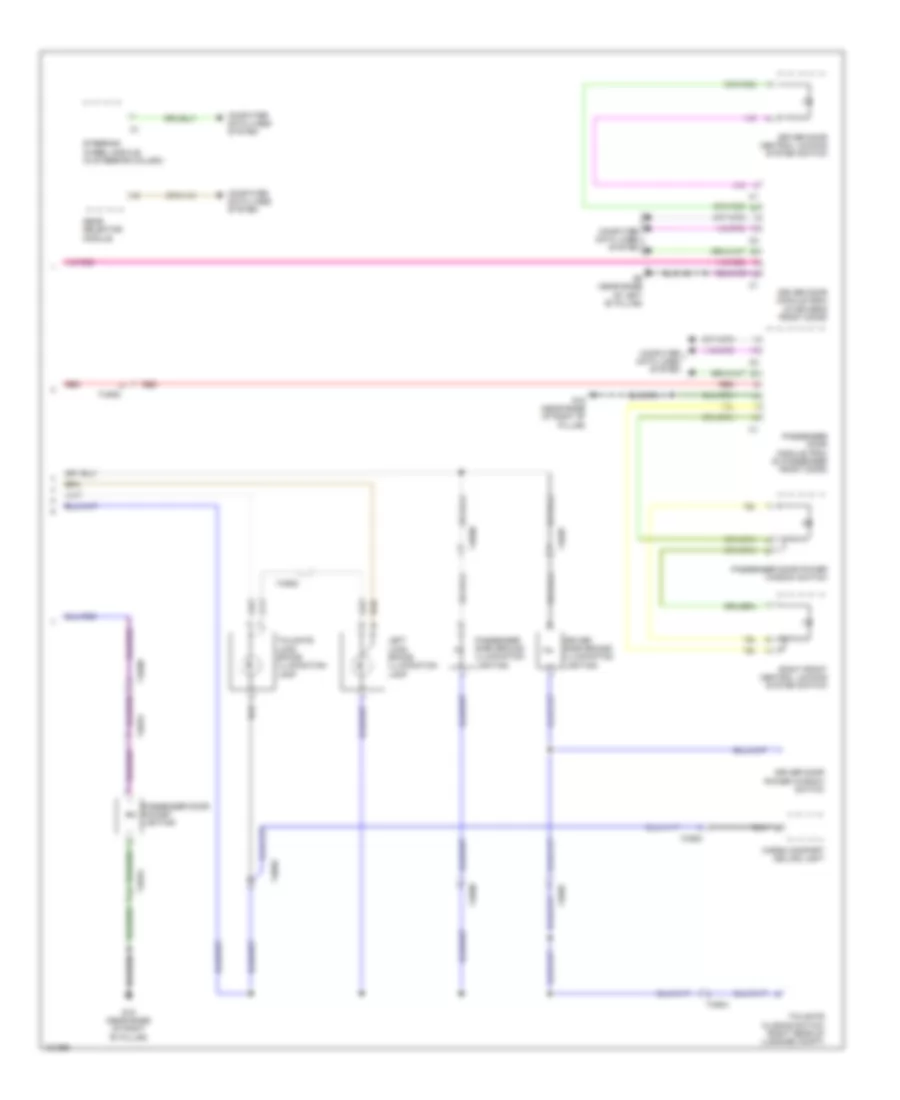 Instrument Illumination Wiring Diagram 2 of 2 for Volvo XC60 T6 2014