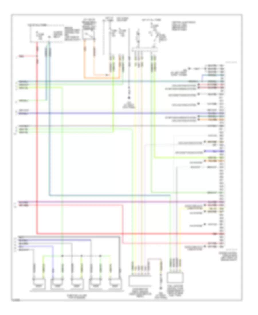 2.4L, Engine Performance Wiring Diagram (4 of 4) for Volvo S40 2006