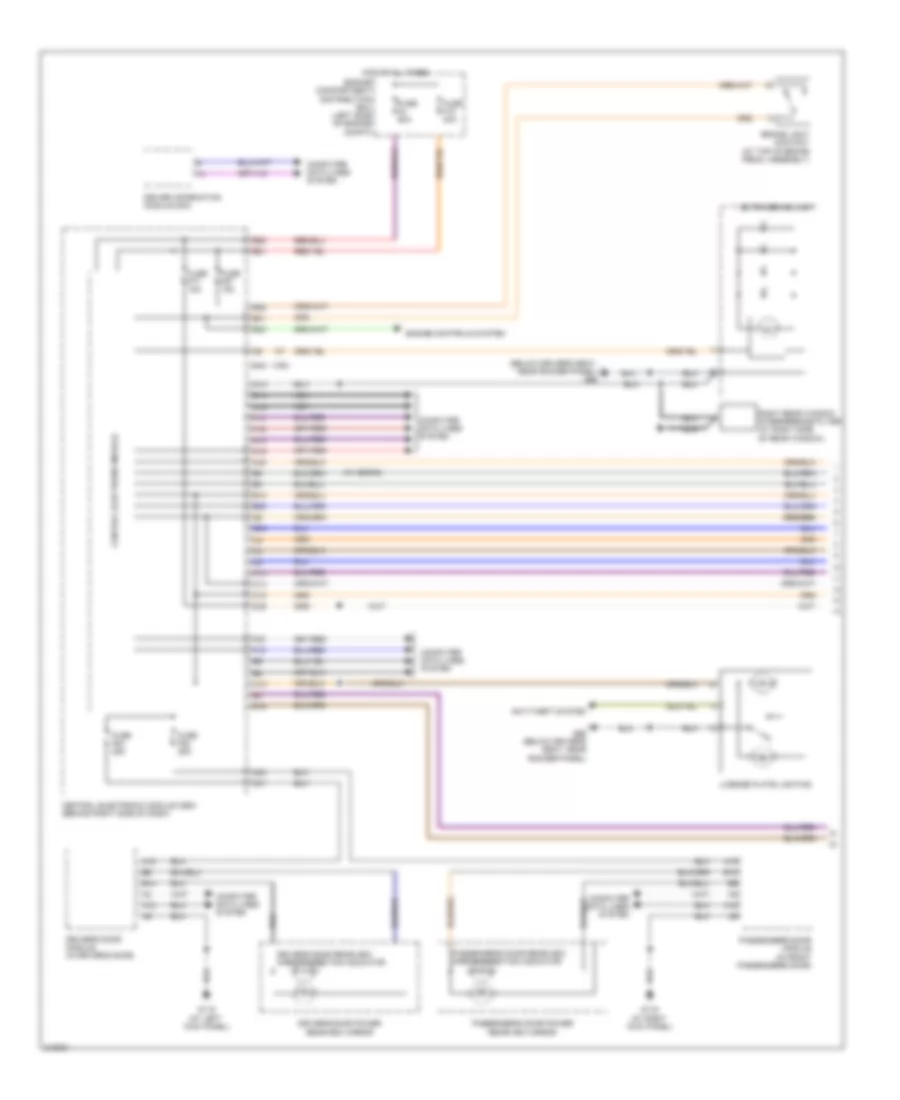 Exterior Lamps Wiring Diagram (1 of 3) for Volvo S40 2006