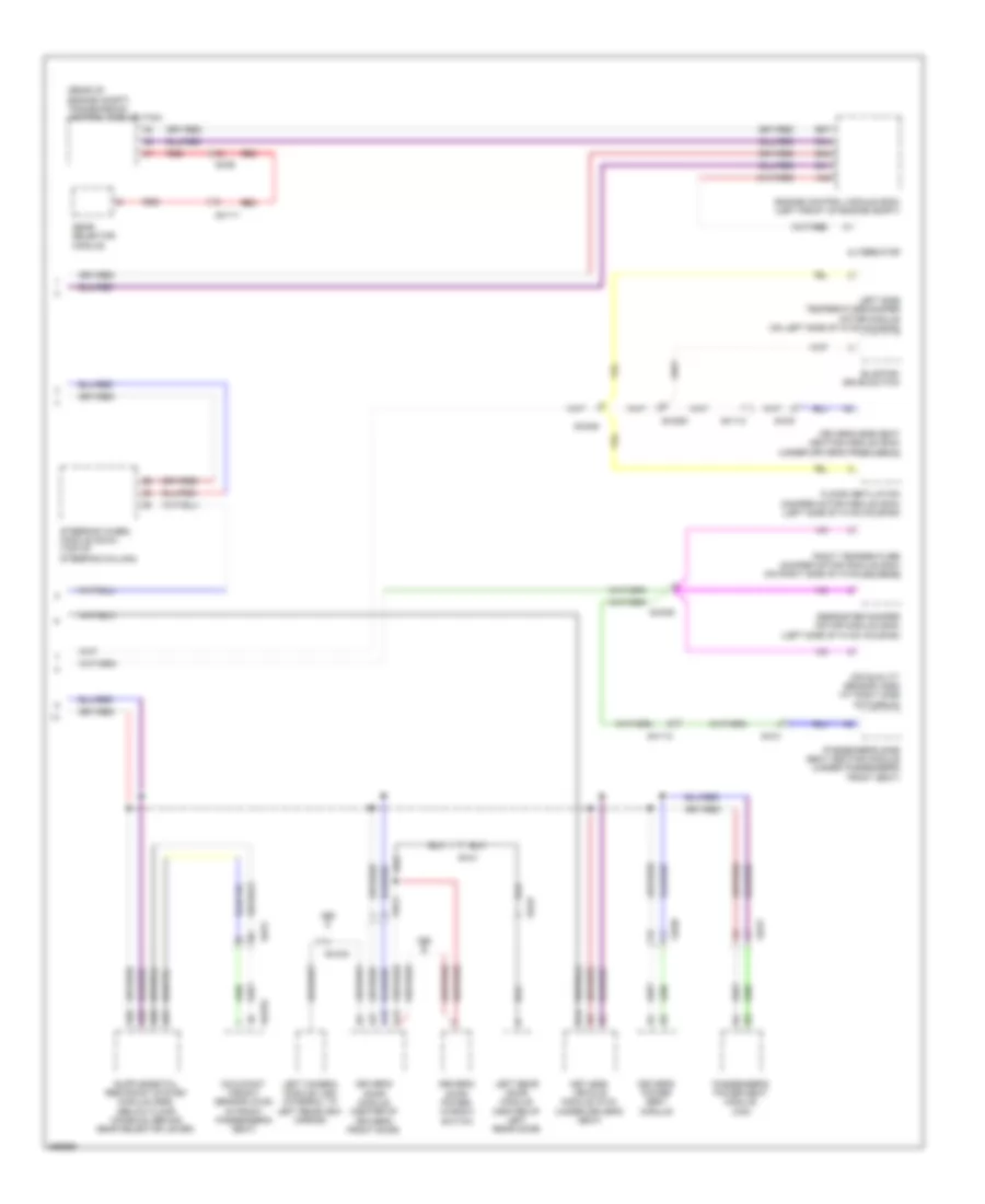 Computer Data Lines Wiring Diagram 3 of 3 for Volvo S40 T 5 R Design 2011