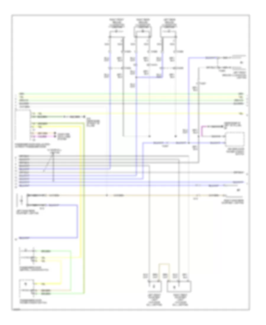 Courtesy Lamps Wiring Diagram (3 of 4) for Volvo XC70 3.2 2014