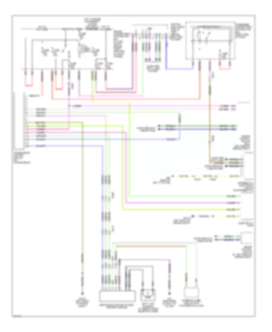 Transmission Wiring Diagram for Volvo XC70 3.2 2014