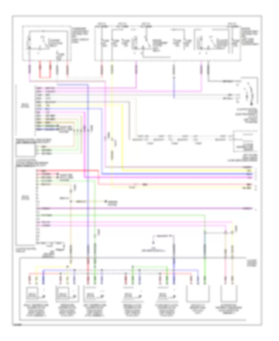 Automatic A C Wiring Diagram 1 of 2 for Volvo S60 T 6 2011