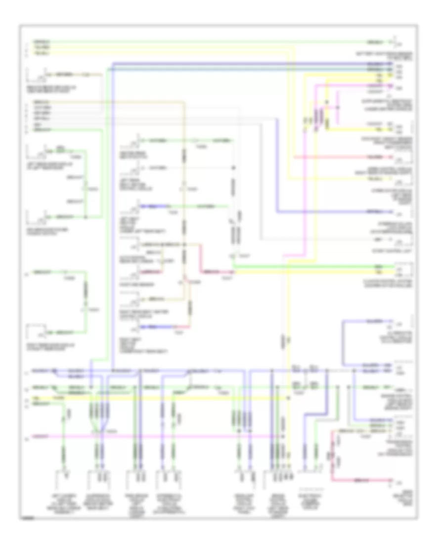 Computer Data Lines Wiring Diagram 2 of 2 for Volvo S60 T 6 2011