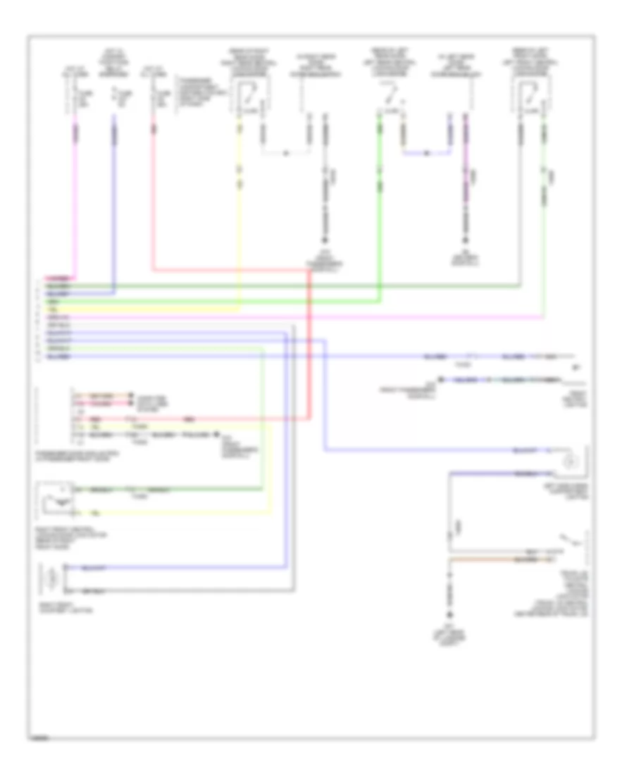 Courtesy Lamps Wiring Diagram (2 of 2) for Volvo S60 T-6 2011