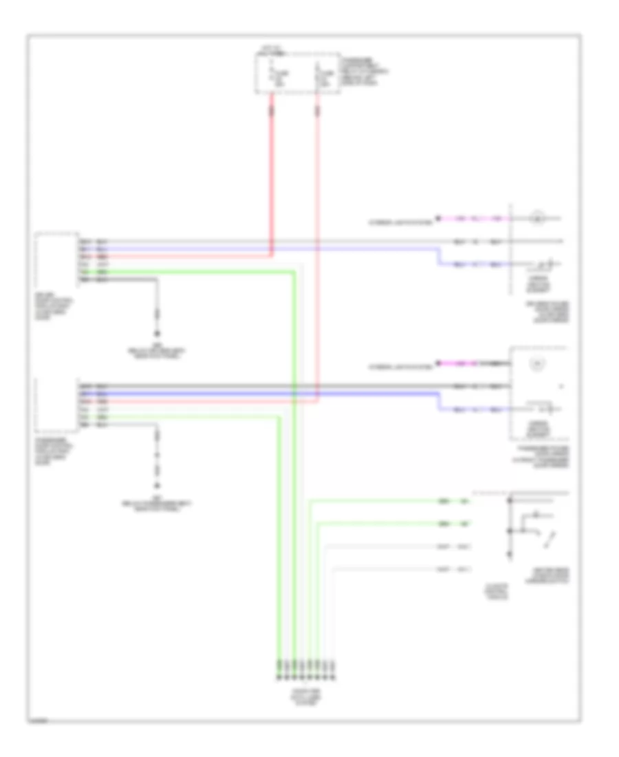 Heated Mirrors Wiring Diagram for Volvo S60 2006