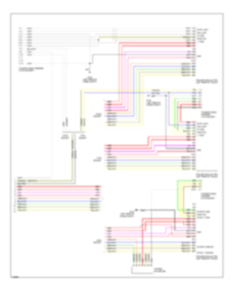 Exterior Lamps Wiring Diagram 3 of 3 for Volvo S60 2006