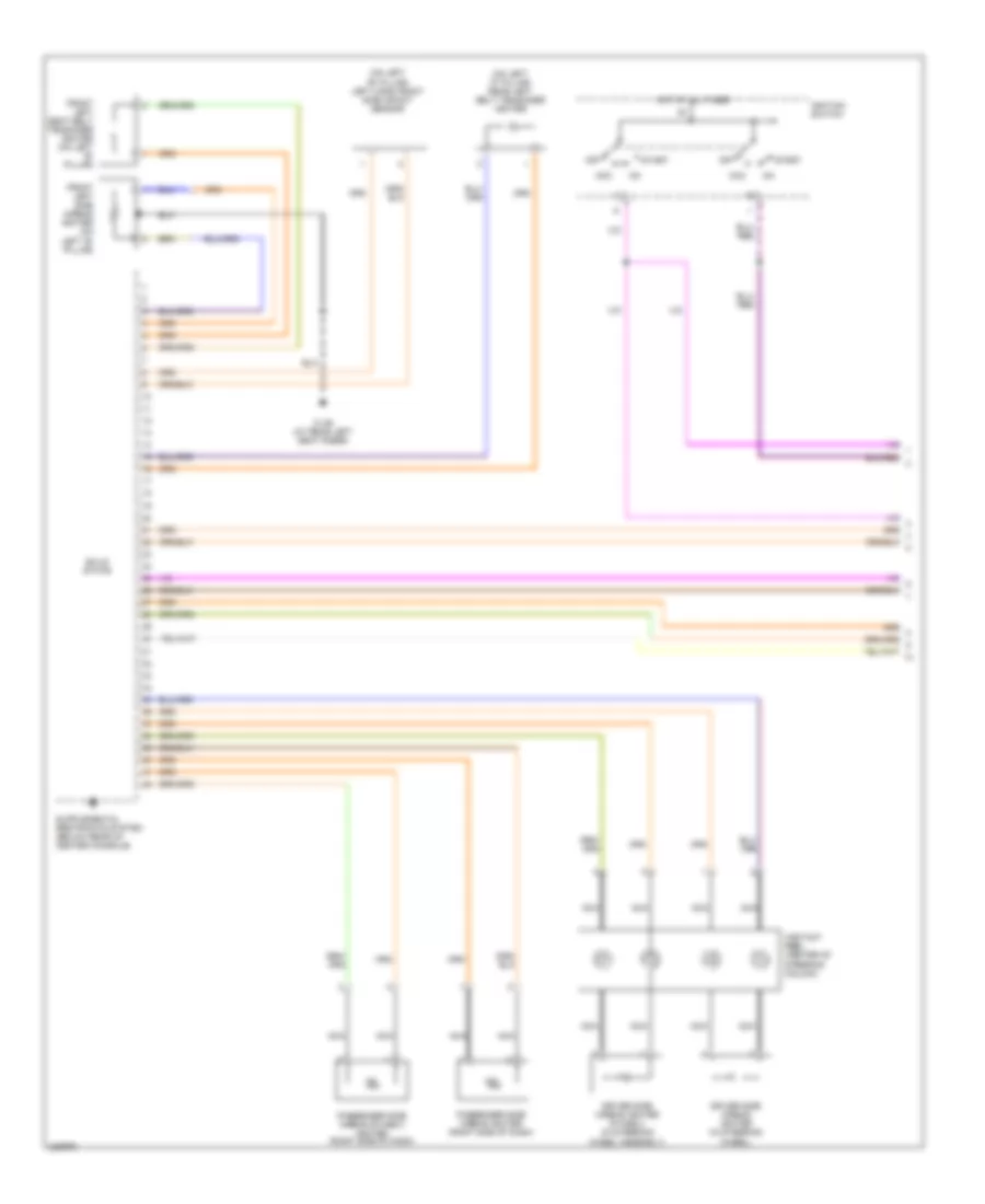 Supplemental Restraints Wiring Diagram 1 of 3 for Volvo S60 2006