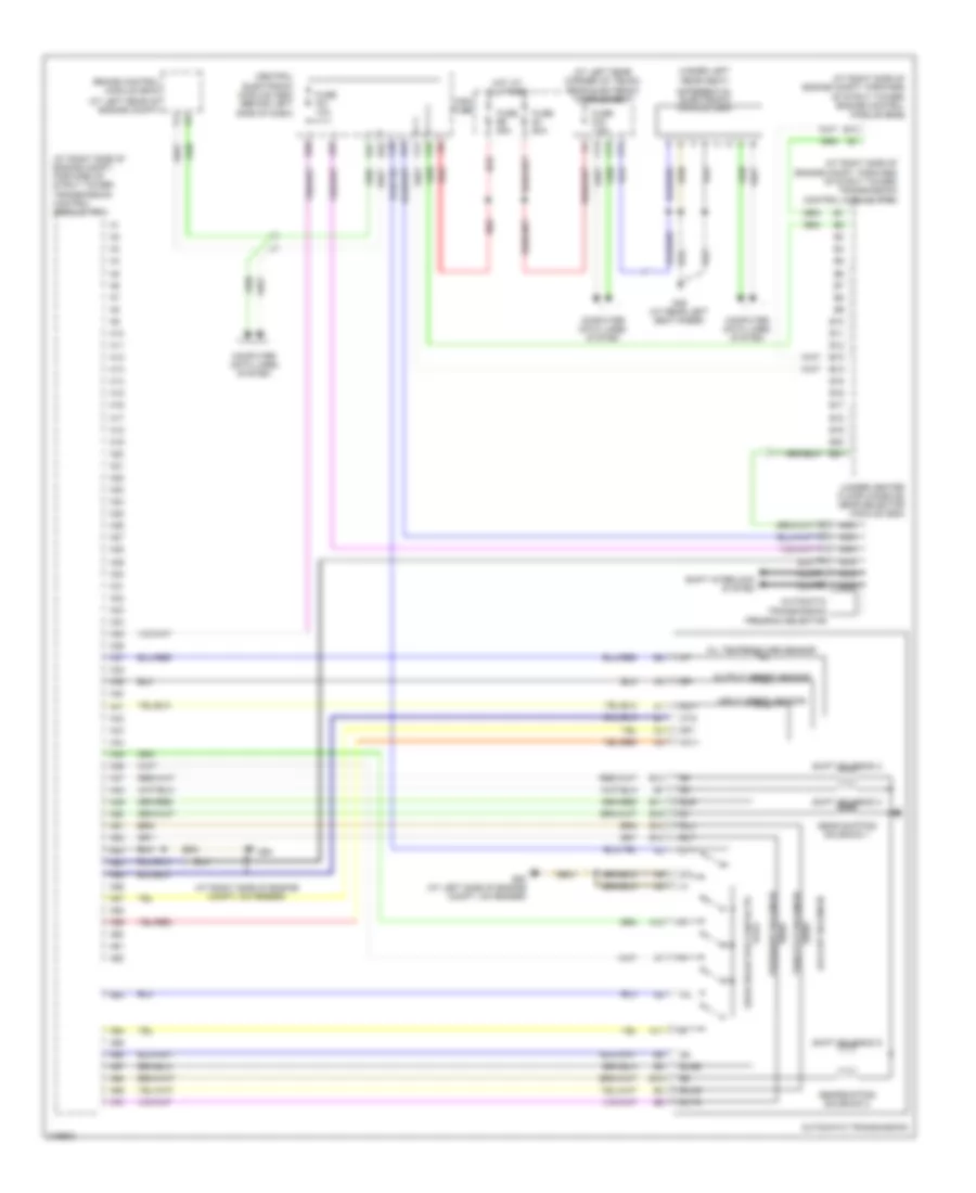 A T Wiring Diagram AW55 50 for Volvo S60 2006