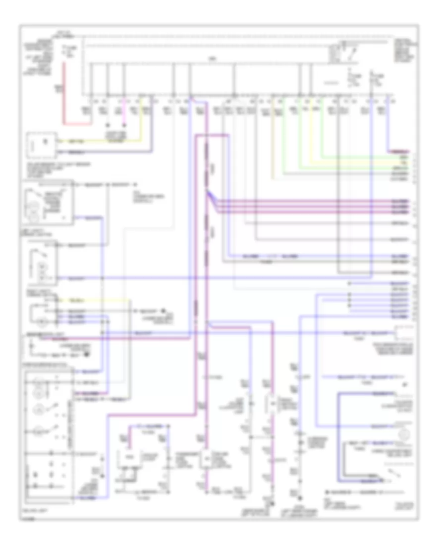 Courtesy Lamps Wiring Diagram 1 of 4 for Volvo XC70 T6 2014