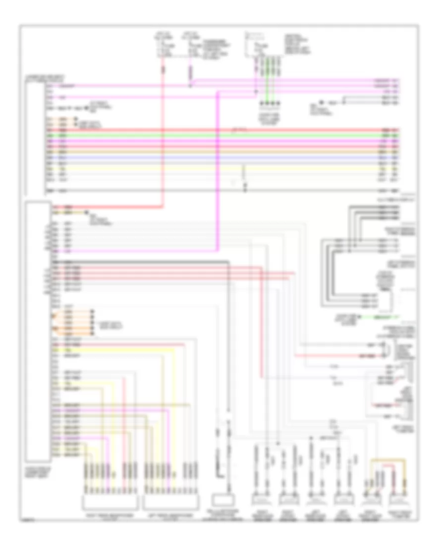 Radio Wiring Diagram, Premium for Volvo XC90 3.2 2014