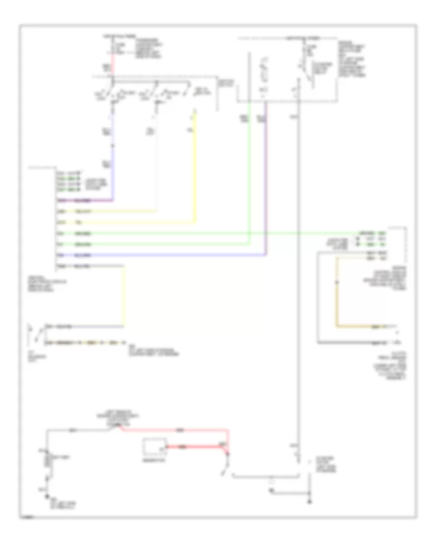 Starting Wiring Diagram for Volvo S60 T 5 2006