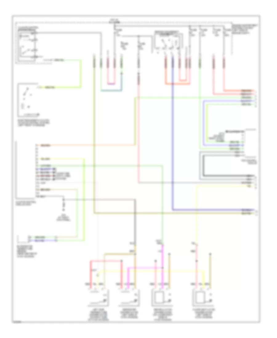 Manual A C Wiring Diagram 1 of 2 for Volvo V50 2006