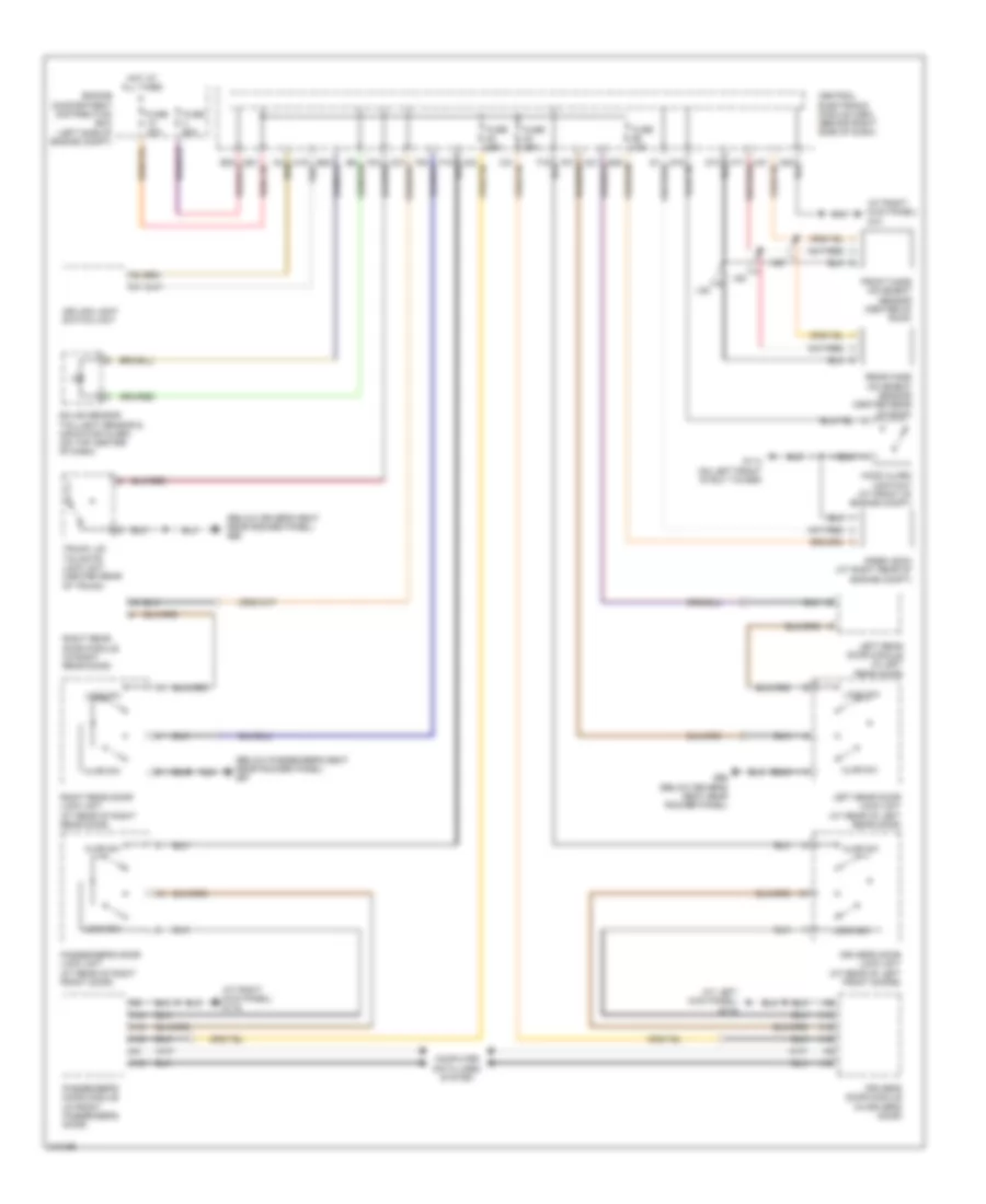 Forced Entry Wiring Diagram for Volvo V50 2006