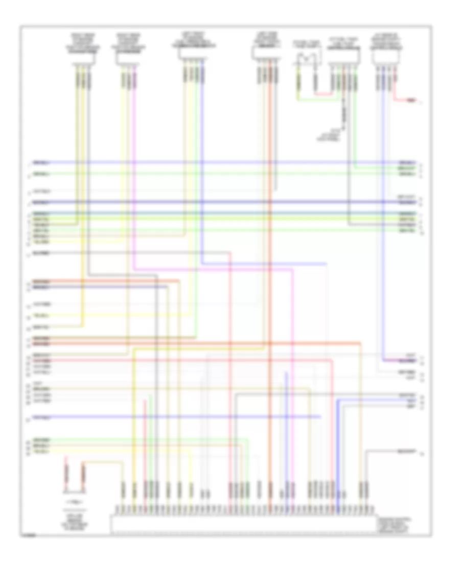 2.5L Turbo, Engine Performance Wiring Diagram (3 of 4) for Volvo V50 2006