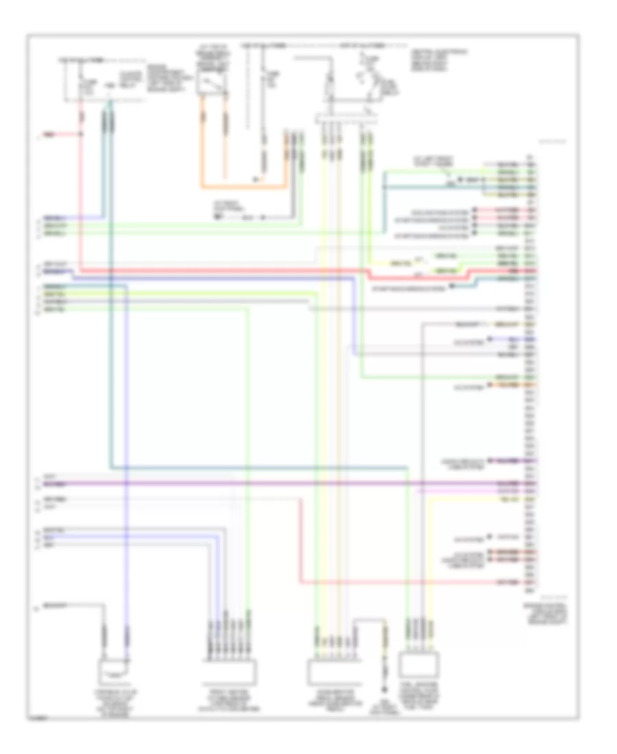 2.5L Turbo, Engine Performance Wiring Diagram (4 of 4) for Volvo V50 2006