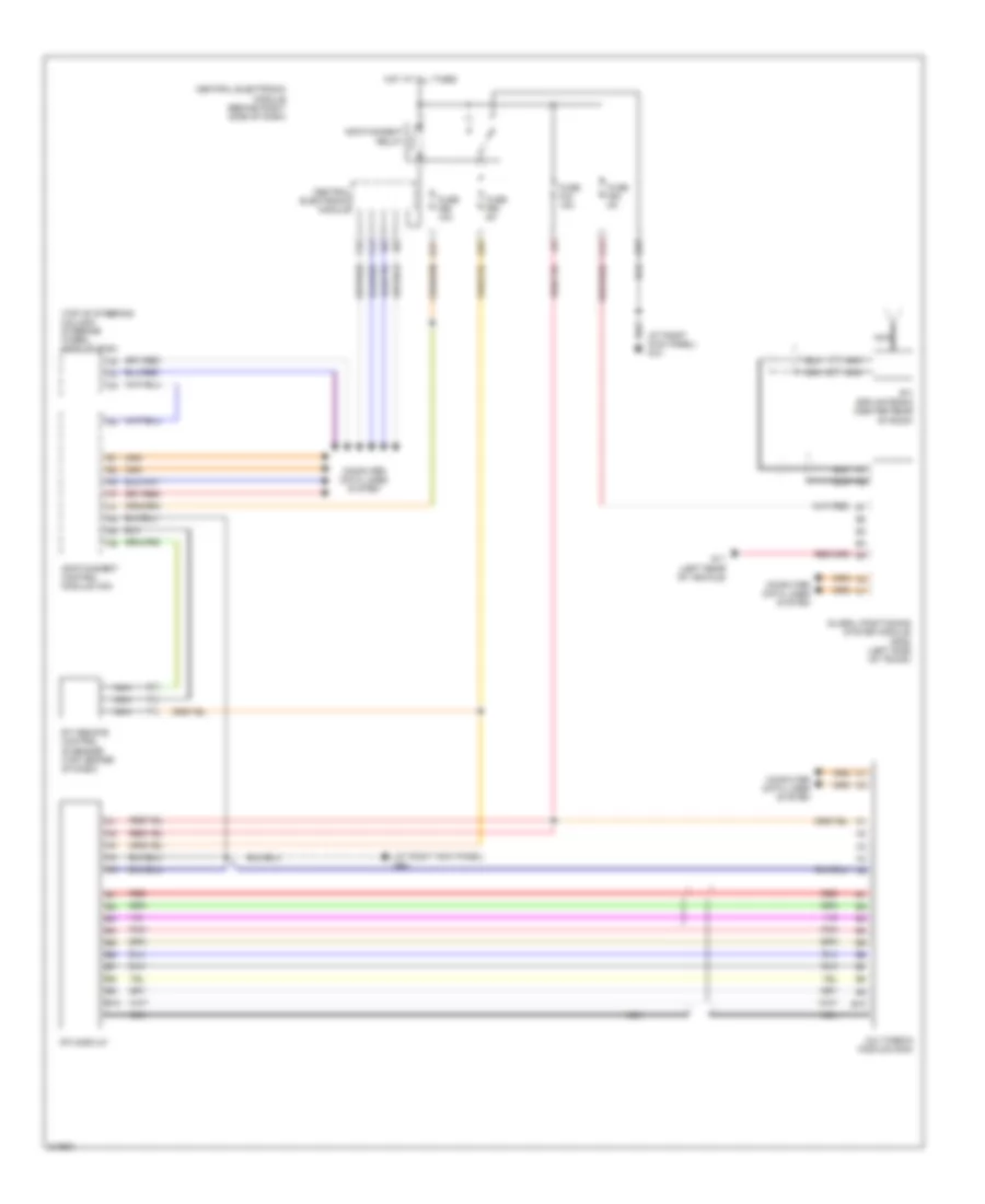 Road Traffic Information Wiring Diagram for Volvo V50 2006