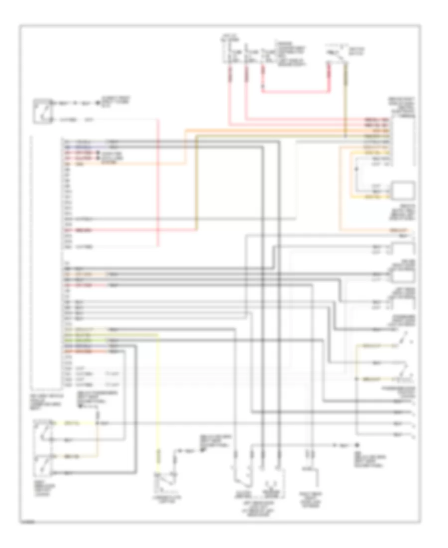 Keyless Entry Wiring Diagram (1 of 2) for Volvo V50 2006