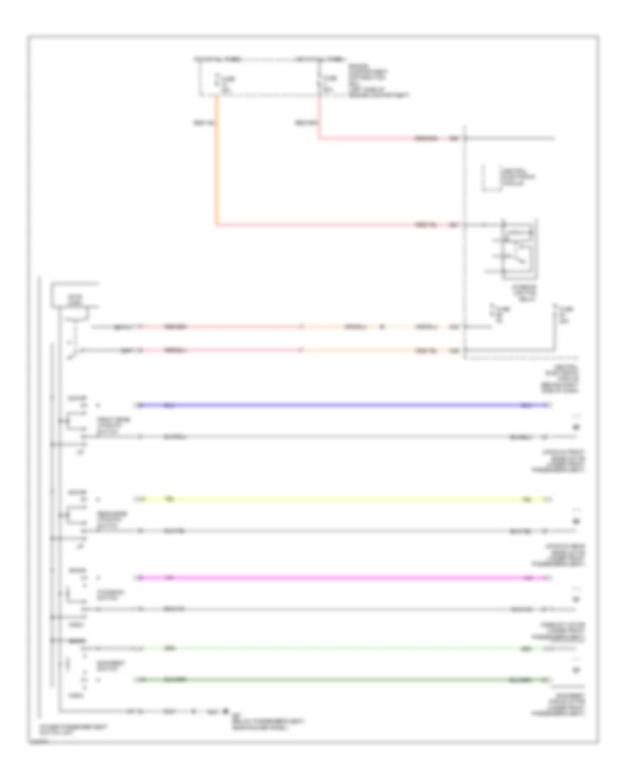 Passenger s Power Seat Wiring Diagram for Volvo V50 2006