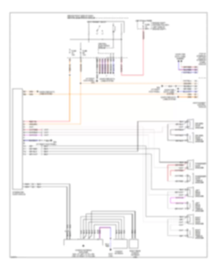 Base Radio Wiring Diagram for Volvo V50 2006