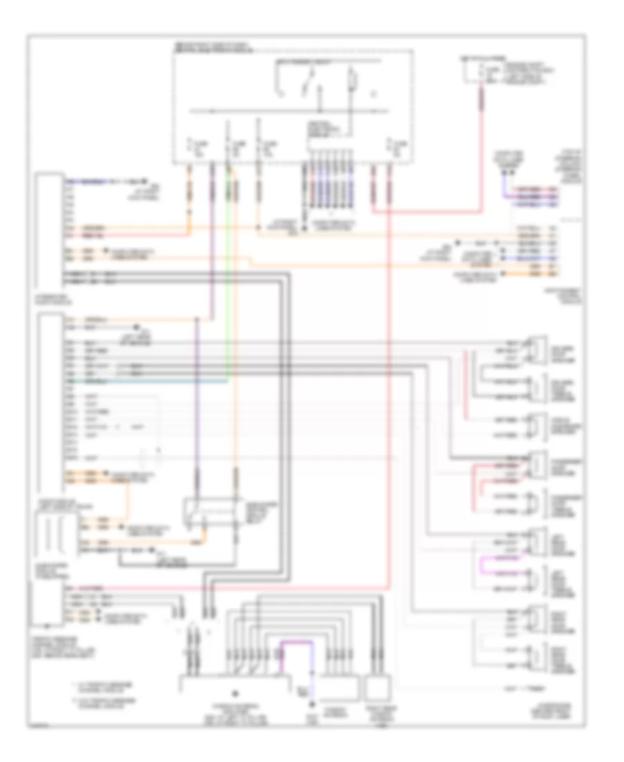 Premium Sound Radio Wiring Diagram for Volvo V50 2006