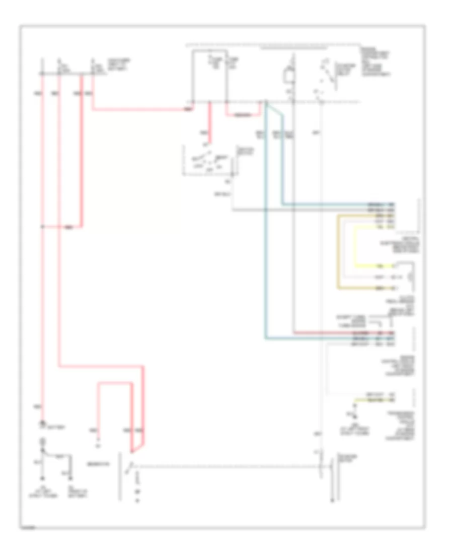 Starting Wiring Diagram for Volvo V50 2006