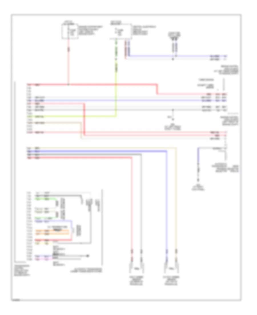 Transmission Wiring Diagram for Volvo V50 2006