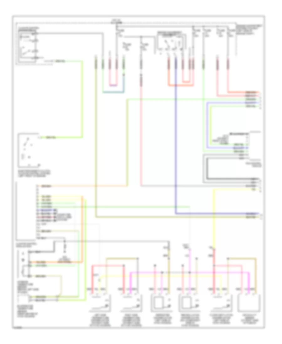 Automatic A C Wiring Diagram 1 of 2 for Volvo V50 T 5 2006