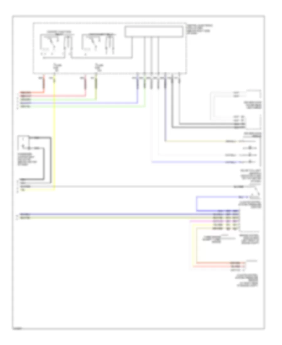 Automatic A C Wiring Diagram 2 of 2 for Volvo V50 T 5 2006